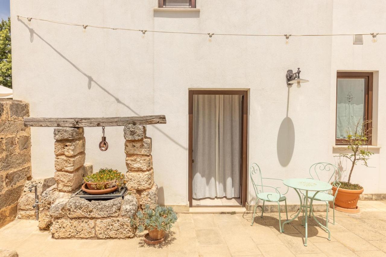Courtyard With Pool Villa Racale Exterior photo